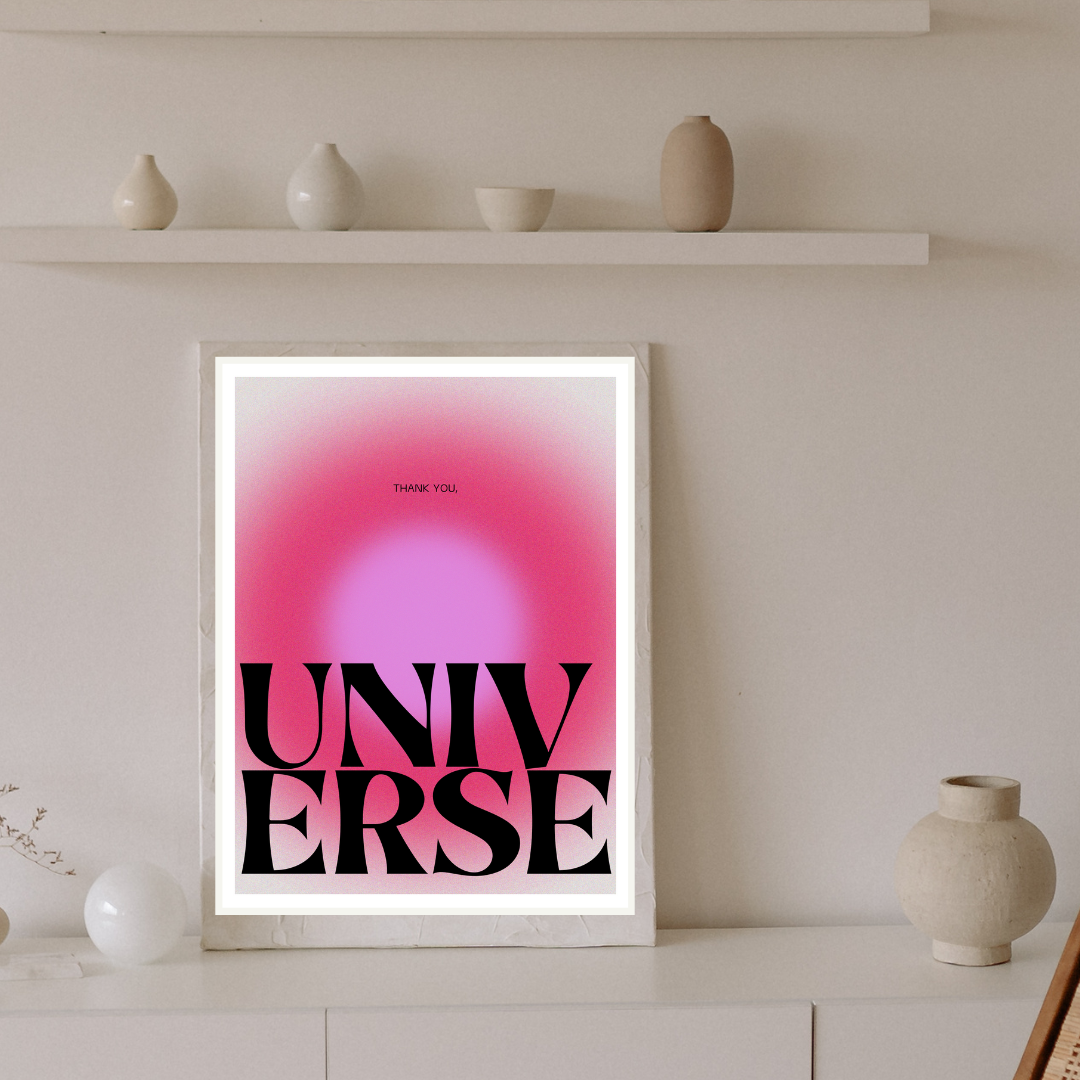 Thank you, Universe Print
