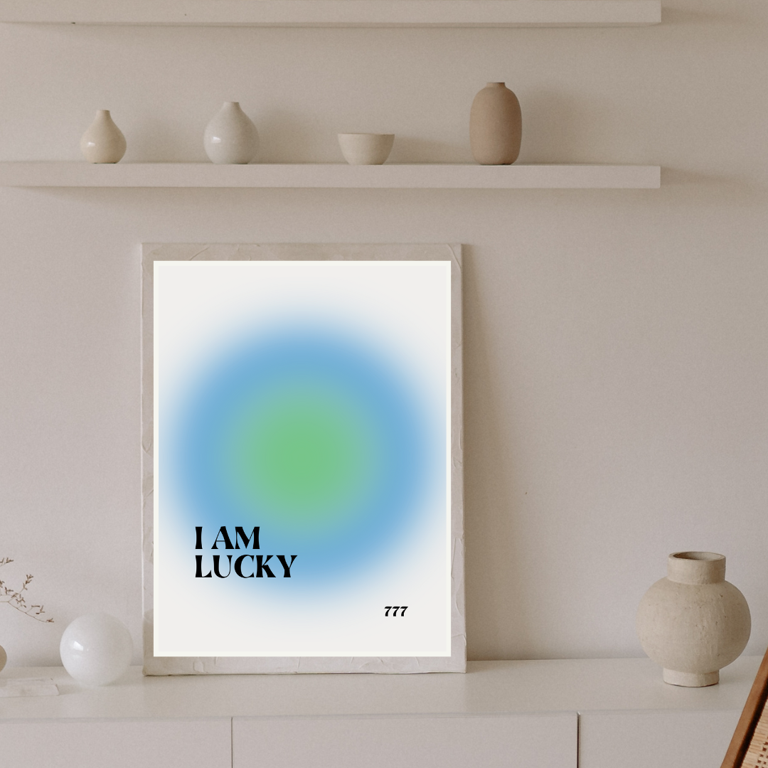 I am Lucky Print